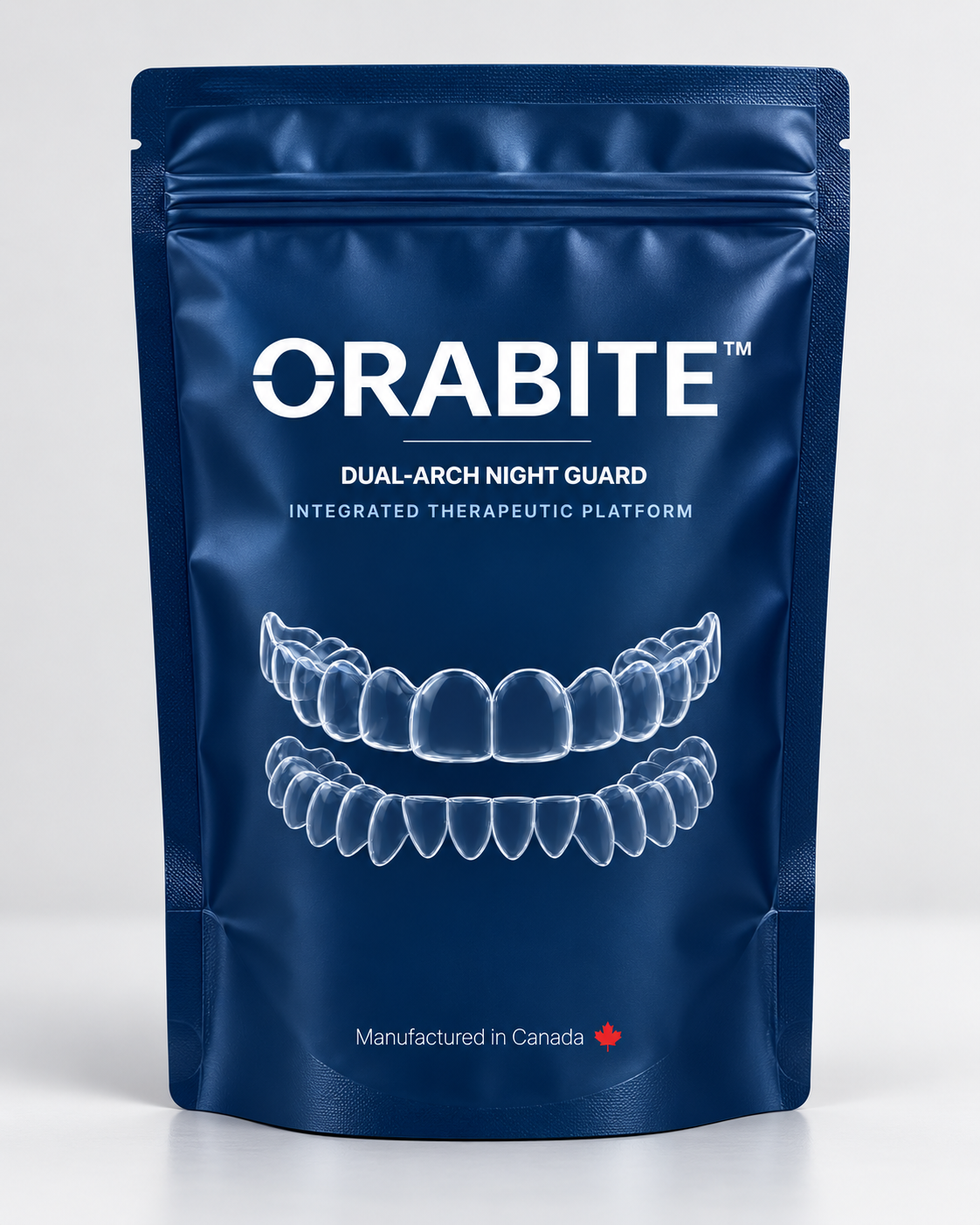 ORABITE appliance package and professional whitening system